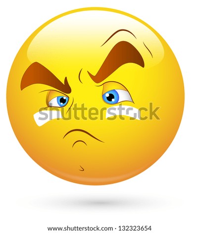 Jealous Emoticon Stock Vector 331305947 - Shutterstock