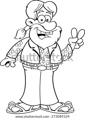Cartoon Man His Pants Down Stock Vector 48445489 - Shutterstock