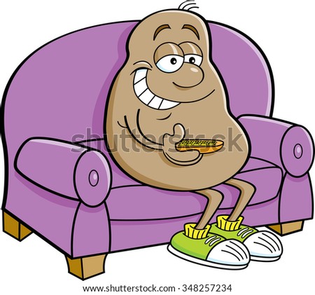 idiom junk food Images Couch Stock Royalty Free Images, & Vectors Potato