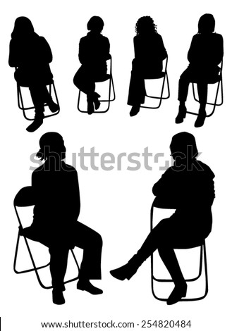 People Sitting Silhouette Stock Photos, Images, & Pictures | Shutterstock