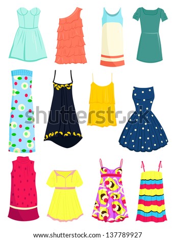 Dress Stock Vectors, Images & Vector Art | Shutterstock