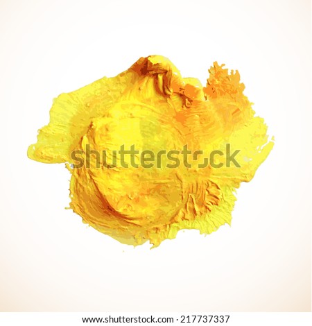 Oil painted background. Vector illustration.