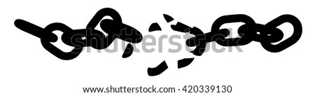 Broken Chain Stock Images, Royalty-Free Images & Vectors | Shutterstock