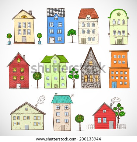 House Sketches line drawing house stock images, royalty-free images & vectors House Sketches line drawing house stock images, royalty-free images & vectors