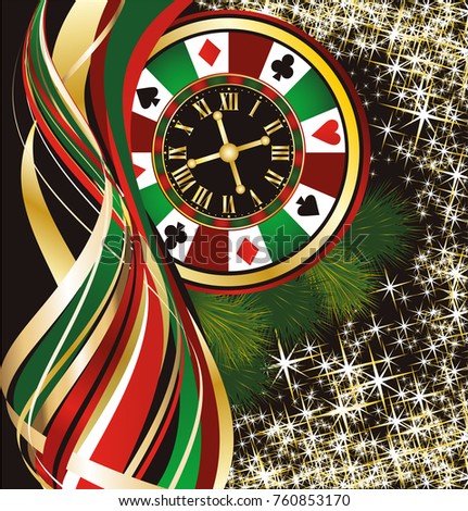 Gambling vector background