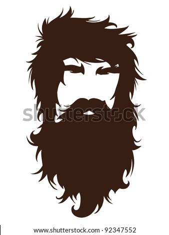 Beard silhouettes Stock Photos, Images, & Pictures | Shutterstock