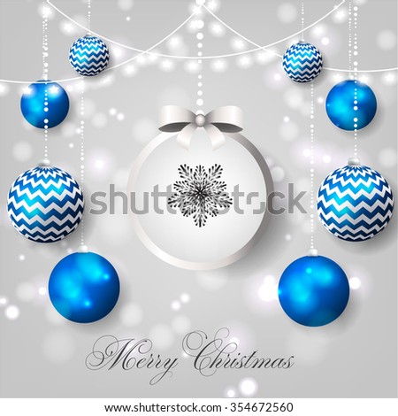 Merry Christmas and Happy New Year Card