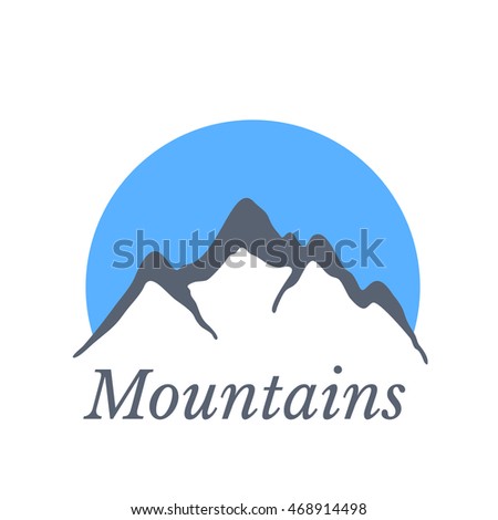 Mountain Icon Stock Vector 608401811 - Shutterstock