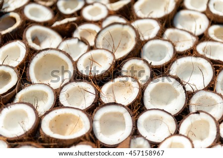 Coconut Background Stock Images, Royalty-Free Images & Vectors ...