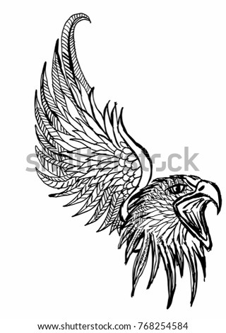 american flag eagle retro style graphic stock vector 586938569 american flag eagle retro style graphic stock vector 586938569