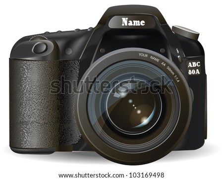 Slr Camera Stock Vectors & Vector Clip Art | Shutterstock