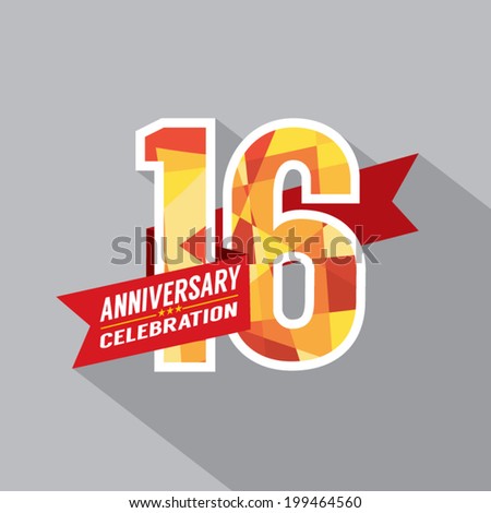 16th Anniversary Stock Images, Royalty-Free Images & Vectors | Shutterstock