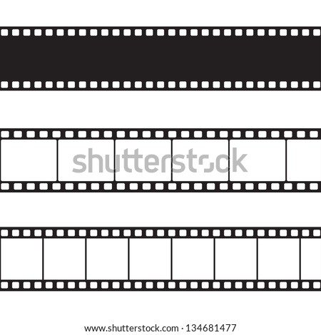 Vector film strip illustration