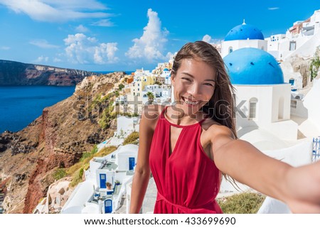 https://thumb1.shutterstock.com/display_pic_with_logo/97565/433699690/stock-photo-europe-travel-selfie-asian-woman-in-oia-village-santorini-cute-happy-smiling-tourist-girl-taking-433699690.jpg