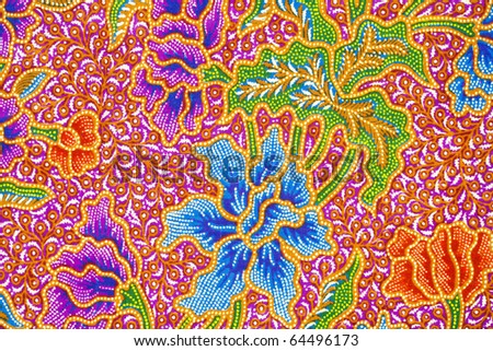 Batik Design Stock Photo 64496173 - Shutterstock