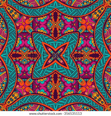 Colorful tribal print photo Colorful tribal print photo