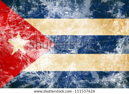 Cuban Flag Waving Wind Stock Illustration 111537626 - Shutterstock