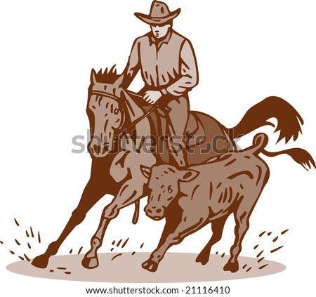 Rodeo Cowboy Cutting Horse Stock Photos, Images, & Pictures | Shutterstock