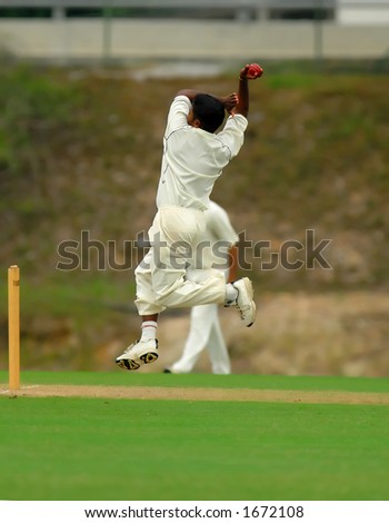 Cricket Bowler Stock Images, Royalty-Free Images & Vectors 