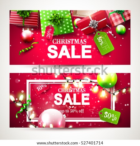 christmas sale flyer