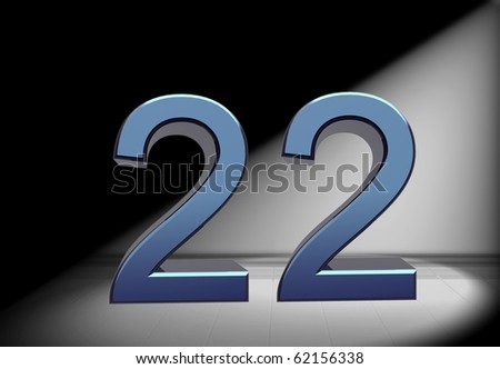 Number 22 Stock Images, Royalty-Free Images &amp; Vectors | Shutterstock