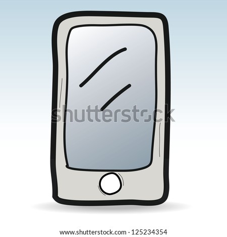 Mobile Phone Drawing Stock Images, Royalty-Free Images & Vectors