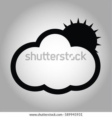 https://thumb1.shutterstock.com/image-vector/vector-illustration-sun-behind-cloud-450w-589945931.jpg