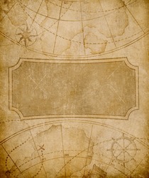 old map template