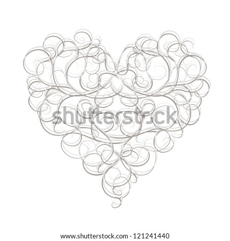 Vector Floral Heart Free Download 11496 For Commercial Use Format Ai Eps Cdr Svg Illustration Graphic Art Design