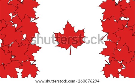 Flag Of Canada Leaf clip art Free Vector / 4Vector