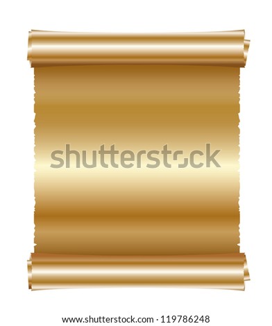 Gold scrolls clip art Free Vector / 4Vector