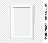 vector frame template. white... | Shutterstock .eps vector #1845832636