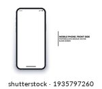 photo realistic mobile phone... | Shutterstock .eps vector #1935797260