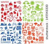   Seasons Symbols And Icons
