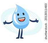 cartoon water character... | Shutterstock .eps vector #2013011483