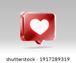 heart like icon  sign follower... | Shutterstock .eps vector #1917289319