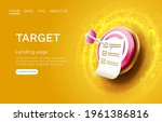 target landing page  banner... | Shutterstock .eps vector #1961386816