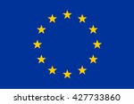 original and official flag of... | Shutterstock . vector #427733860