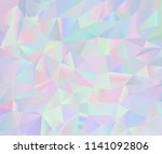 abstract vector triangular ... | Shutterstock .eps vector #1141092806