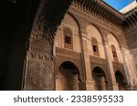 Small photo of University of al-Qarawiyyin, it was founded as a mosque and subsequently became one of leading spiritual and educational centers of the Islamic Golden age, Fez, Morocco