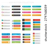 web button collection | Shutterstock .eps vector #279768059