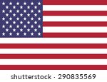 usa american flag 4th july... | Shutterstock .eps vector #290835569