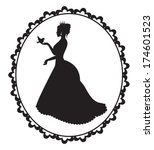 Princess Silhouette With A...