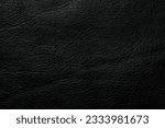 Small photo of Genuine black cowhide leather background full grain leather texture luxury real leather