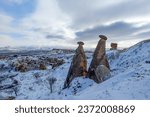 Small photo of Cappadocia looks much better in winter