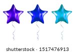 set of purple and blue star... | Shutterstock .eps vector #1517476913