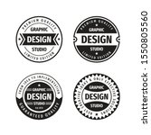 design graphic badge logo... | Shutterstock .eps vector #1550805560