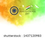 15th of august india... | Shutterstock .eps vector #1437120983