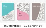 set of vector modern colorful... | Shutterstock .eps vector #1768704419