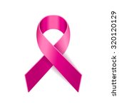 breast cancer pink ribbon on... | Shutterstock .eps vector #320120129